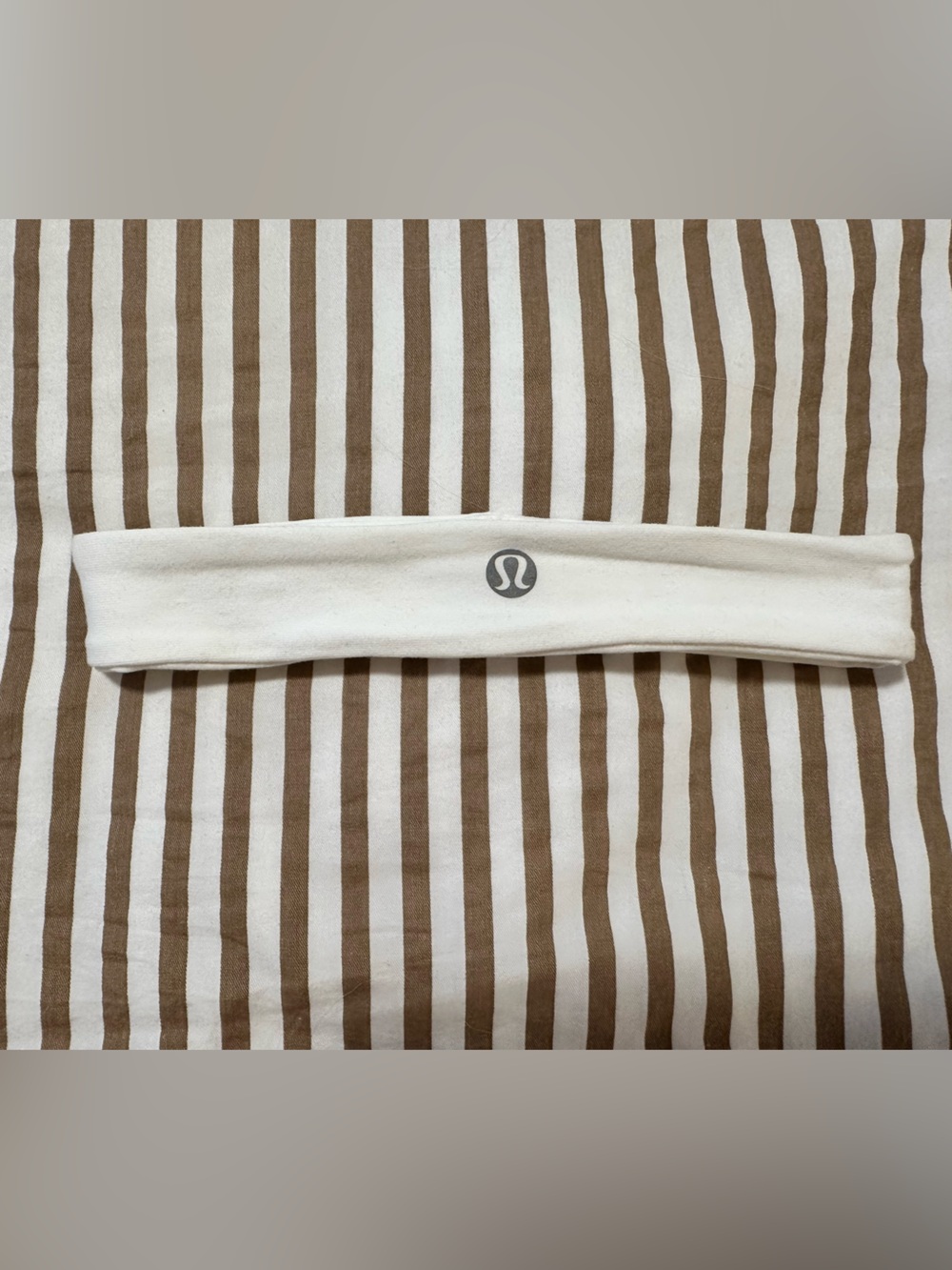 Lululemon White Athletic Headband